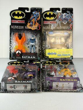 Batman Mission Masters 3 NIB Lot 4 Hasbro Vintage 2000